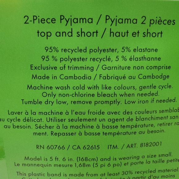 Kate spade 2 piece pyjama set Top and short - Picture 5 of 8